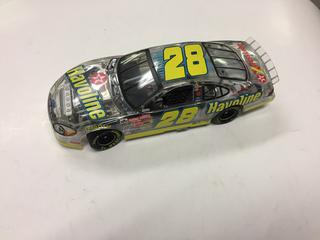 Ricky Rudd Clear Stock Car 1:24 Scale Die Cast.