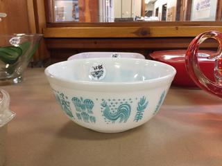 White & Blue Design Bowl.