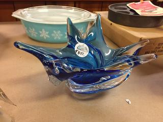 Blue Decorative Bowl.