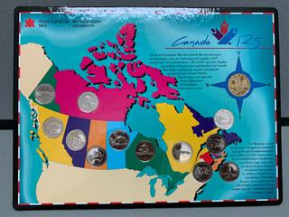 1992 Canada 125th Anniversary Quarter Collection.