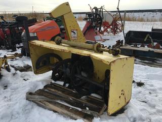 John Deere 60"  Snow Blower Attachment To Fit Tractor.