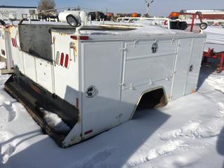 Service Body w/Strobe Lights, Spot Lights & (6) Storage Compartments.