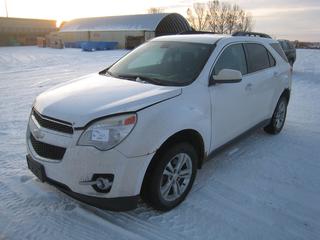2010 Chev Equinox LT SUV c/w EW Tec Engine, Auto, A/C, Power Mirrows/Windows, Hands Free, Pioneer Speakers, Showing 208,781, Kms. S/N 2CNALPEW8A6360669. Note:  Out of Province, Ontario