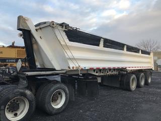 Selling Off-Site - 2009 Midland L3000 30' Triaxle End Dump Trailer S/N 2MFB2R5D29R005717. Located at 5717 - 84 Street SE Calgary, AB Call Johnnie 403-990-3978 For Further Information and Viewing. 