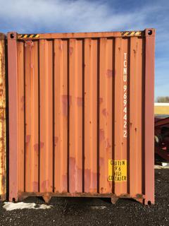 40' Storage Container # TCNU 9694422