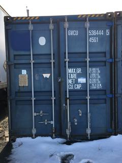 40' Storage Container # GVCU 5364445.