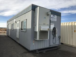 10'x40' Office Trailer c/w Furnace. S/N 14097-1273