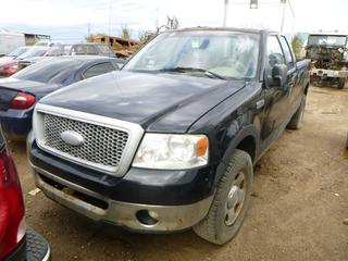 2006 Ford F-150 XLT Triton Extended Cab 4X4 Pick Up C/w A/T, 8ft Box. VIN 1FTVX14566NB01407 *Note: Keys Present, Starts, Runs And Drives (As Per Owner), Buyer Responsible For Load Out*