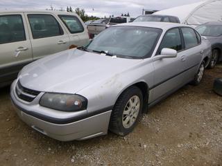 2003 Chevrolet Impala 4-Door Sedan. VIN 2G1WF52E339263276 *Note: Running Condition Unknown, No Key, Buyer Responsible For Load Out*