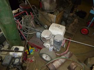 Hydro-Blast 4000PSI Pressure Washer C/w 11HP Honda Engine. *NOTE: Working Condition Unknown, Buyer Responsible For Load Out*