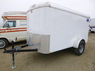 2018 10 Ft. 5 In. T/A Mirage Enclosed Trailer c/w Spring Susp, 205/75R Tires, Ball Hitch, 5 Ft. Wide, VIN 5M3BE1017J1002476 (Outside East Warehouse)