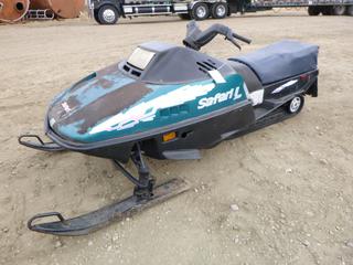 Bombardier Safari L Sled, Showing 2,271 Kms, SN 367000141 *Note: Running Condition Unknown, No Start, Turns Over*