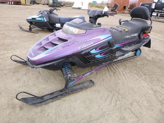 1996 Polaris Indy Touring Sled, Showing 5,825 Kms *Note: Running Condition Unknown, No Start, Turns Over, CNVIN*