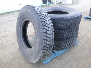 (4) Unused Goodyear G177 Tires, 12.00R24 (ROW 1)