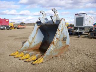 48 In. Digging Bucket Attachment To Fit WBM 300 Series (W Fence)