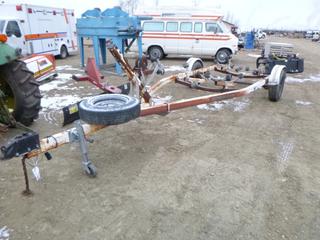 15 Ft x 6 Ft. Easy Loader Boat Trailer c/w Spare Tire *Note: No VIN*