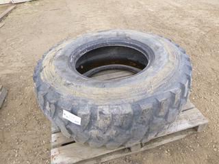 (1) Bridgestone V Steel G. Traction  Equipment Tire, Size 445/80R25 Tubeless 17.5R25 (ROW 1)