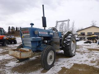 Ford 2000 Propane Tractor, 540 PTO, 3 Pt. Hitch, Showing 3864 Hrs, SN B191824. *NOTE: Runs, Needs Battery*