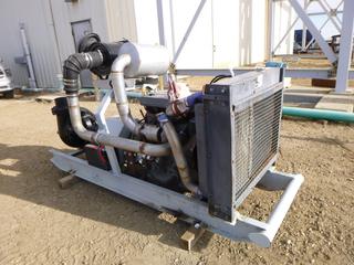 5 x 6 In. Mission Magnum Slurry Pump System On 8 Ft. Skid c/w 300.2 HP Mercedes Benz 926 Diesel Engine, Twin Disc SP111HP3 Transmission, National Oilwell Varco Pump, Hart Radiator, Showing 3,256 Hours *Note: Running Condition* 
