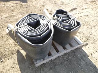 (2) 10 In. Lay Flat Hoses, Length Unknown, (Row 2)