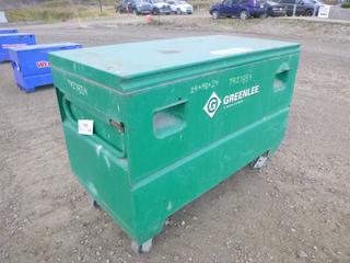 Greenlee Job Box, w/ Caster, 48 In. x 24 In. x 24 In. (Row 3)