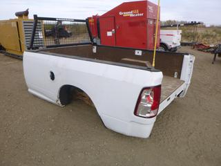 Dodge Truck Box, 8 Ft. x 5 Ft. Wood Lined, C/w Headache Rack , Fire Extinguisher Holder, To Fit 2014 Ram 3500, (NF 8)