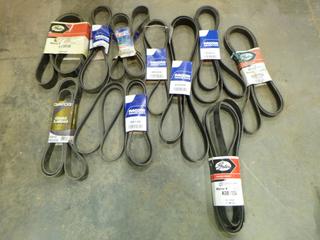 Qty of Belts, Various Sizes, Brands and Models (T-3-3)