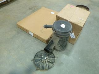 Qty of Misc Truck Parts - Air Systems, Fans (S-3-1)