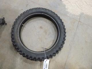 (1) Guang Li Bike Tire, Size 110/90-18 (L-2-3)