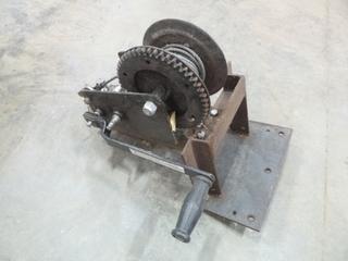 (1) Manual Winch, 2500 lb. Capacity (J-2-2)