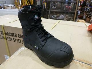 (1) Unused Pair of Wolverine Fortitude Composite Toe Work Boots, Size Men's 8 W(R-3-2)