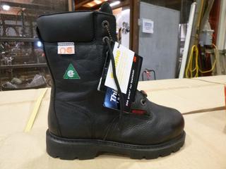 (1) Unused Pair of Wolverine Fortitude Composite Toe Work Boots, Size Men's 6.5 W (S-4-1)