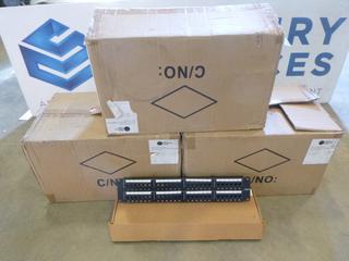 (3) Cases of Mayco Industries Group 48-Port Cat 6 Patch Panels (N-4-2)