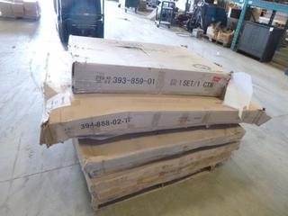 Assorted Furniture Pieces, C/w (7) Eztia Table Tops and Parts 60 In. x 42 In.  *As Is, May Be Incomplete* (Row 4)