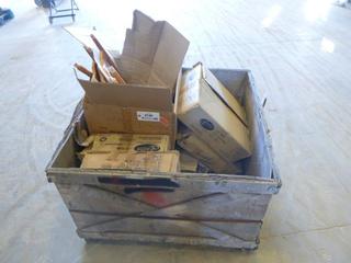 Assorted Furniture Pieces, C/w Crate of Eztia Chair Parts *As Is, May Be Incomplete* (Row 4)