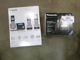 Vtech - 3 Phone System - Cordless, Panasonic - 2 Phone System - Cordless (P-3-3)