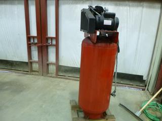 Air Compressor, Model C7510, 240V, 135 PSI, 1300 RPM, 60 Hz, Phase 1, Cast Iron Pump