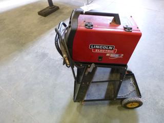 Lincoln Electric MiG Welder w/ Cart, Model MIFPAK 180 (A2)