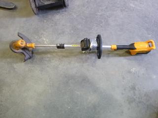 Cordless Cub Cadet Weed Wacker, C/w Charger (A2)