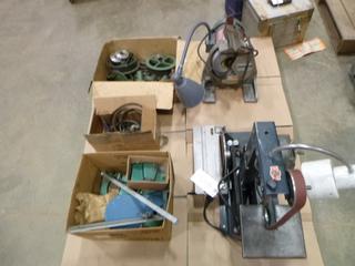 Belt Sander, Drill Bit Sharpener and Parts (T-2-1)