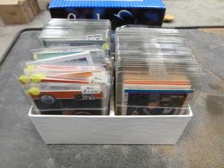 Qty of Assorted Hockey, Basketball, Rookies, & Base Set Cards (Upstairs)