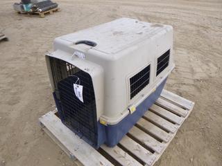 Pet Kennel/Carrier, 38 In. x 24 In. x 30 In. (Row 3)