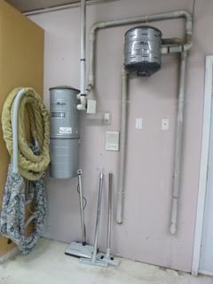 Vacu-Maid Central Vacuum System C/w (2) Hoses, (1) Power Nozzel, (1) Floor Sweep And (1) Hardwood Sweep **Note: Plumbing Not Included, Buyer Responsible For Load Out, Located Offsite For More Info Contact Shazeeda @780-721-4178**