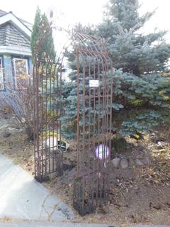 Metal Garden Arbor **Note: Buyer Responsible For Load Out, Located Offsite For More Info Contact Shazeeda @780-721-4178**