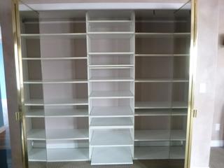 87in X 84in California Closet Shelving Unit **Note: Buyer Responsible For Load Out, Located Offsite For More Info Contact Shazeeda @780-721-4178**