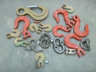 Various Sized Hooks and Pins (J-3-3)