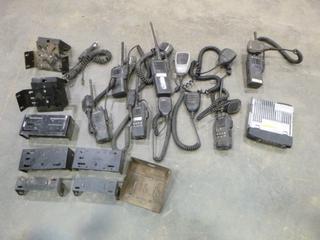 Misc Kenwood and Motorola Radios and Brackets (B1)