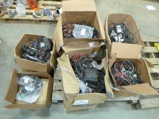 Qty of Misc Parts For E-Logs / GPS - Hubs, Modems, Cards (J-3-2)