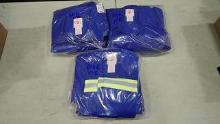 (3) Unused Canadian Safety Garment Size 64 Flame Resistant Coveralls (C1)