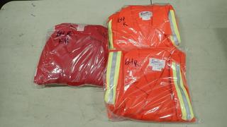 (1) Unused Canadian Safety Garment Flame Resistant Coveralls Size 64 and (1) Unused Reynolds Coveralls Size 64 (C1)